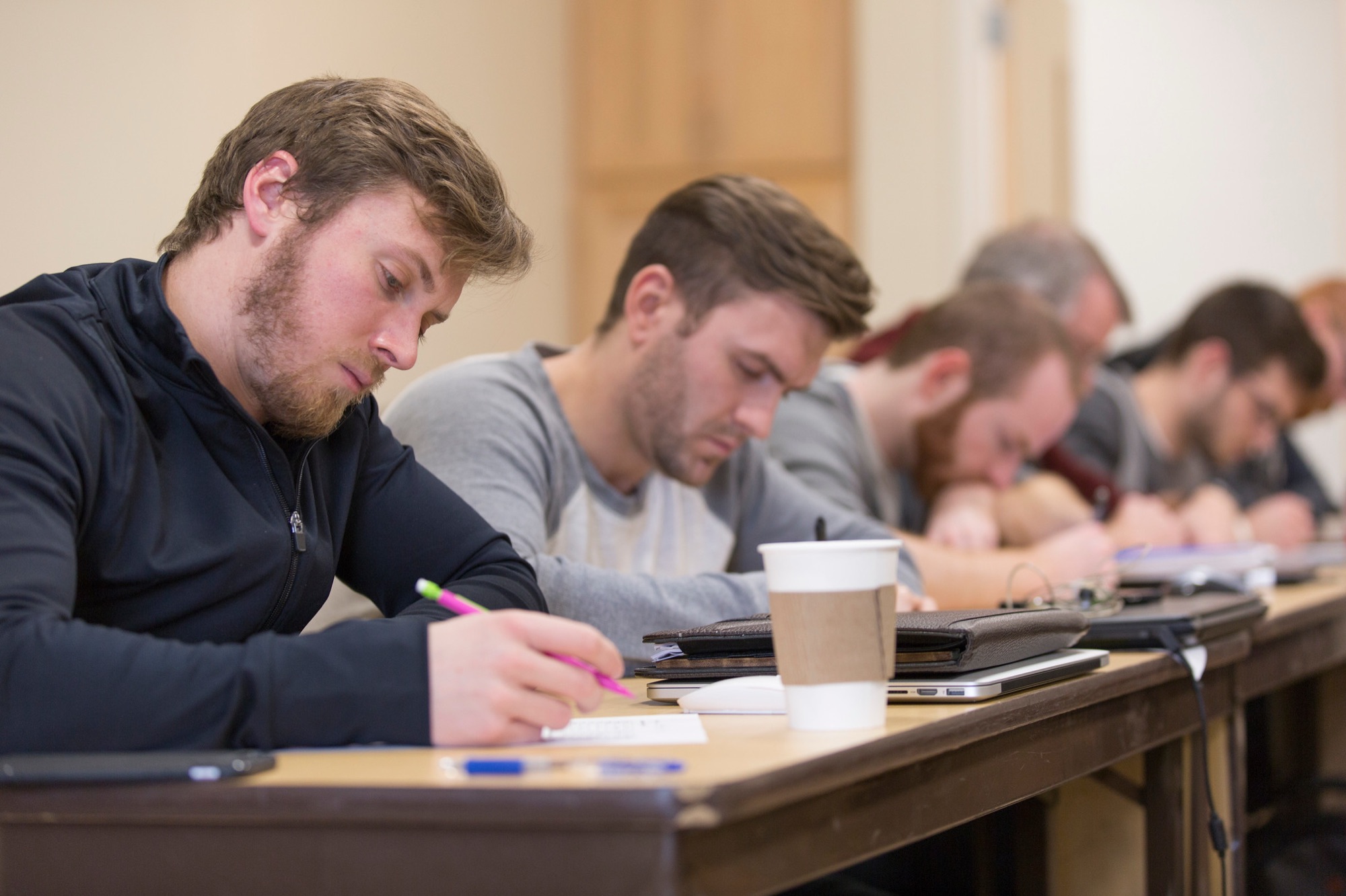 Seminary students in ministry training