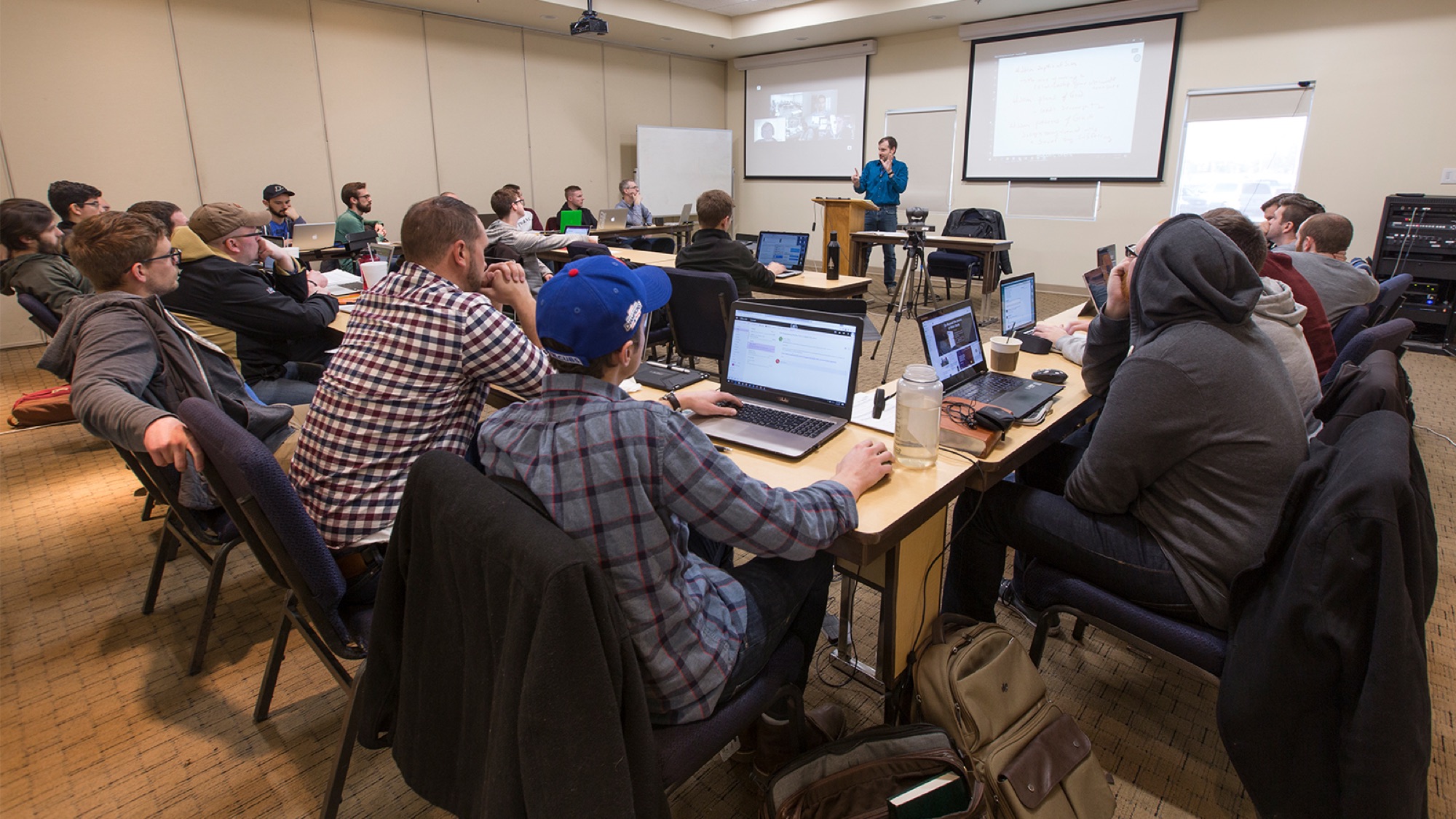 A Faith Bible Seminary classroom in session